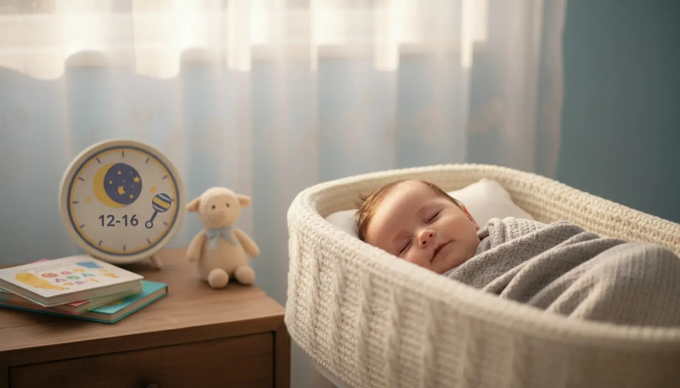 Hoeveel uur slapen baby's?
