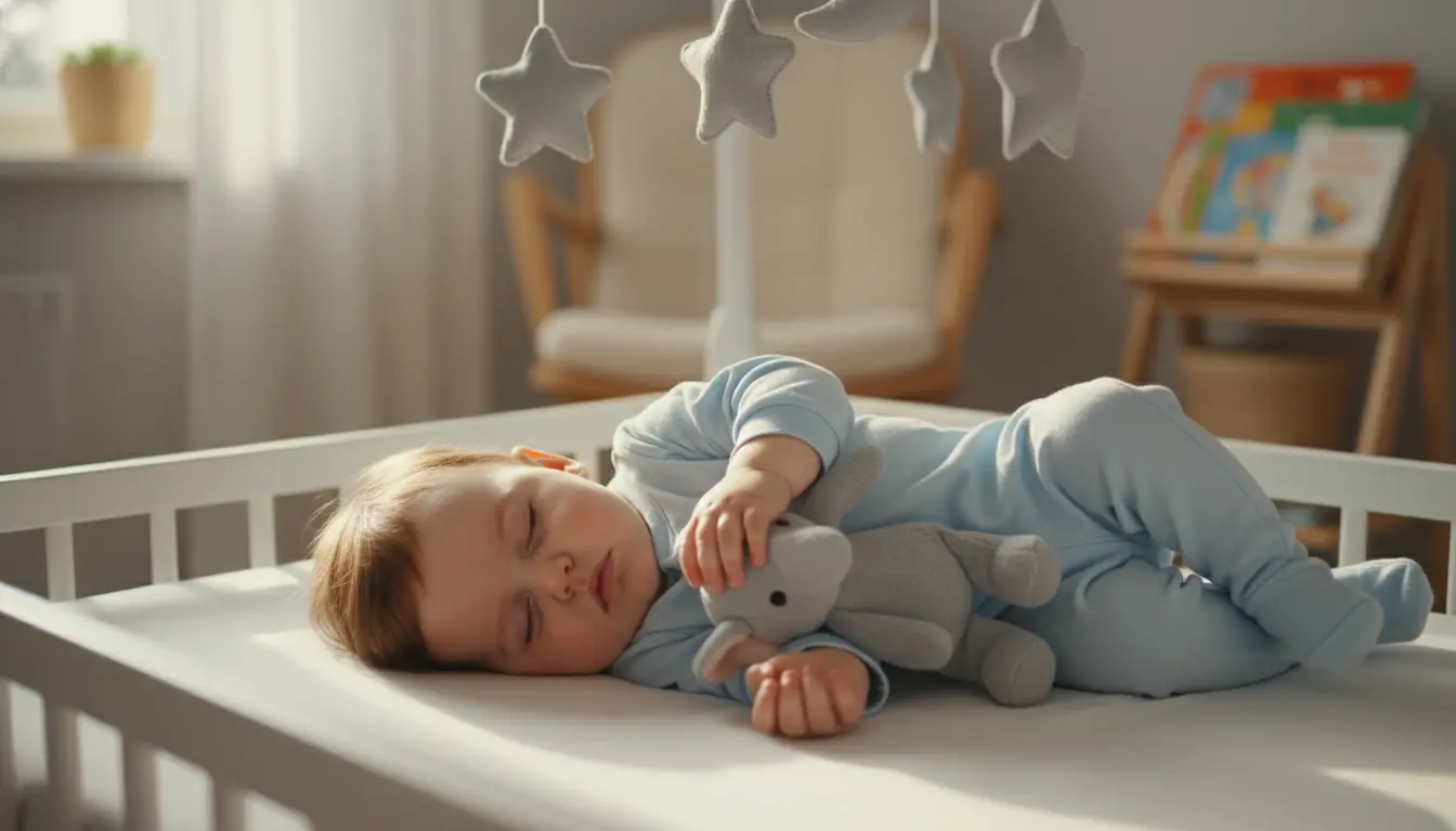 Hoeveel uur slaap voor baby van 7 maanden?