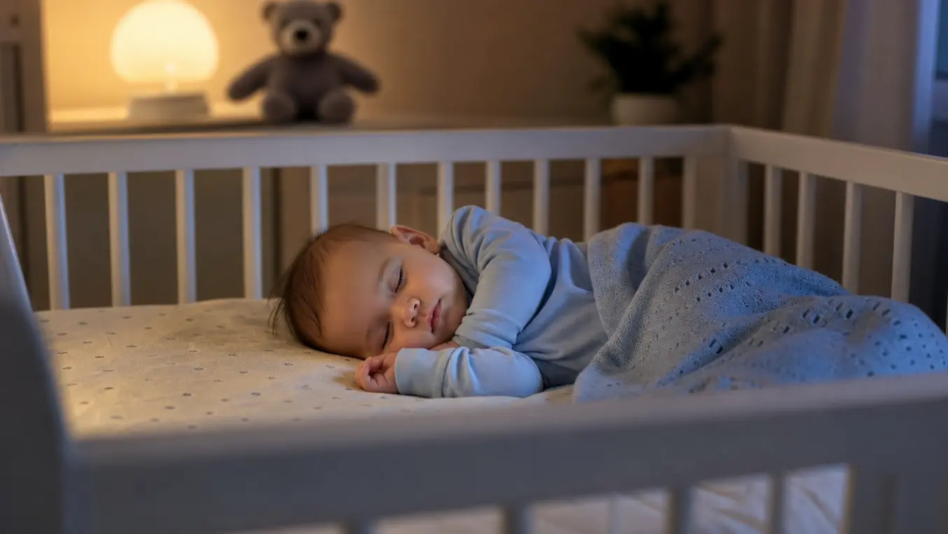 Baby zelf in slaap leren vallen